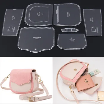 1set Acrylic Template Pattern for Handbag Shoulder Bag Soft Leather Craft Pattern DIY Bag Stencil Sewing Pattern 17.5x13x7cm
1set Acrylic Template Pattern for Handbag Shoulder Bag Soft Leather Craft Pattern DIY Bag Stencil Sewing Pattern 17.5x13x7cm