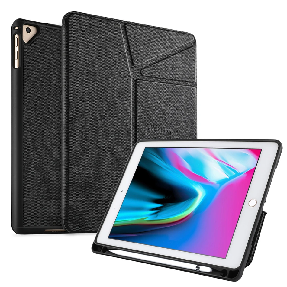 CHOETECH Protective Case Cover For iPad 9.7 2018/2017 Tablet Stable Stand With Soft Flexible TPU Back Cover For iPad Air/Air 2
CHOETECH Protective Case Cover For iPad 9.7 2018/2017 Tablet Stable Stand With Soft Flexible TPU Back Cover For iPad Air/Air 2