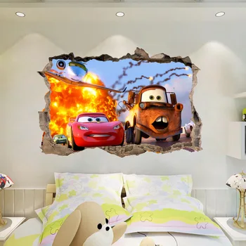 10pcs/ Pack Mater Queen Cartoon Cars Home Break The Wall 3D Wall Stickers Decal Decor Free Shipping 750
10pcs/ Pack Mater Queen Cartoon Cars Home Break The Wall 3D Wall Stickers Decal Decor Free Shipping 750