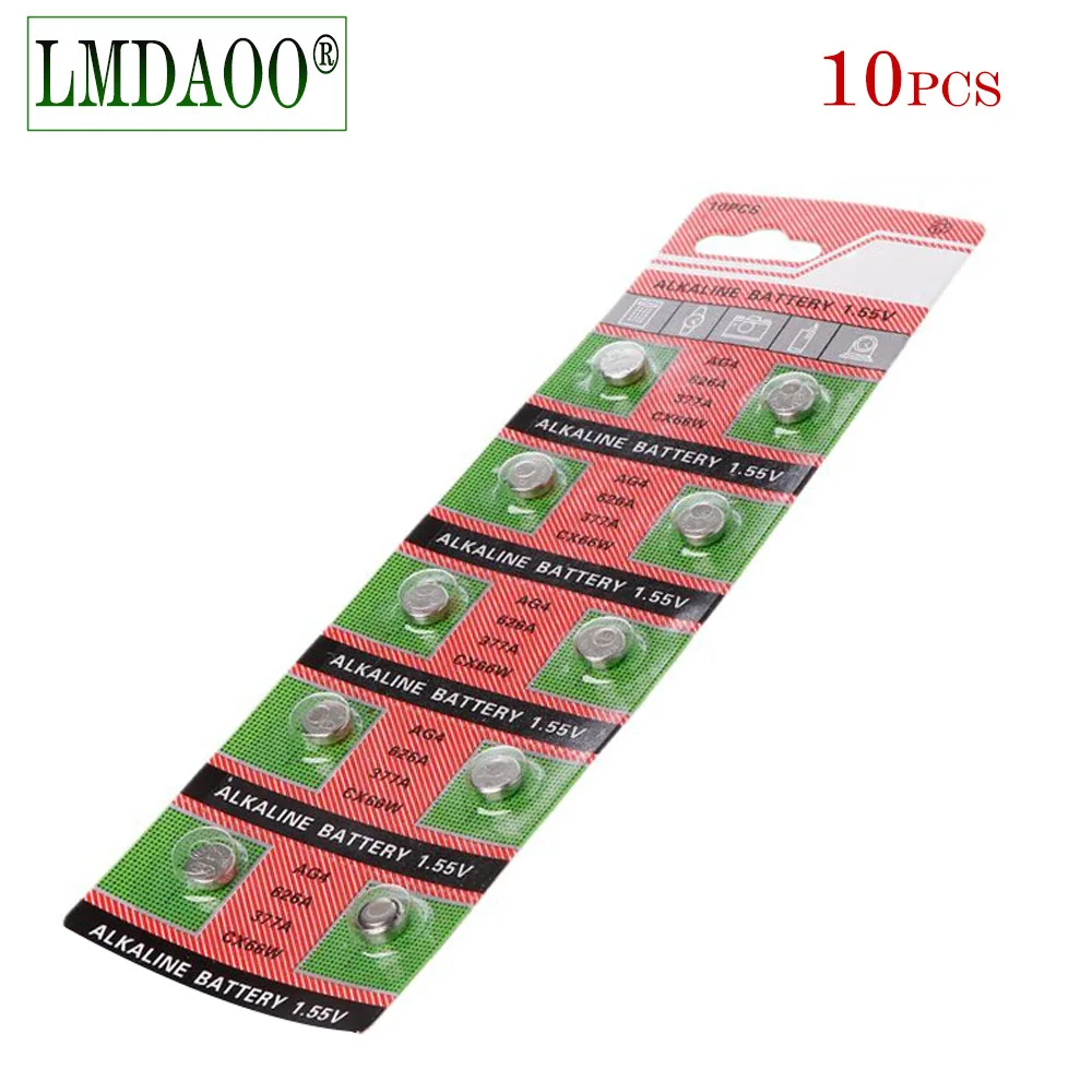 Wholesale 10PCS/lot =1cards AG4 377A 377 LR626 SR626SW SR66 LR66 button cell Watch Coin Battery ,TIANQIUBrand Battery
Wholesale 10PCS/lot =1cards AG4 377A 377 LR626 SR626SW SR66 LR66 button cell Watch Coin Battery ,TIANQIUBrand Battery