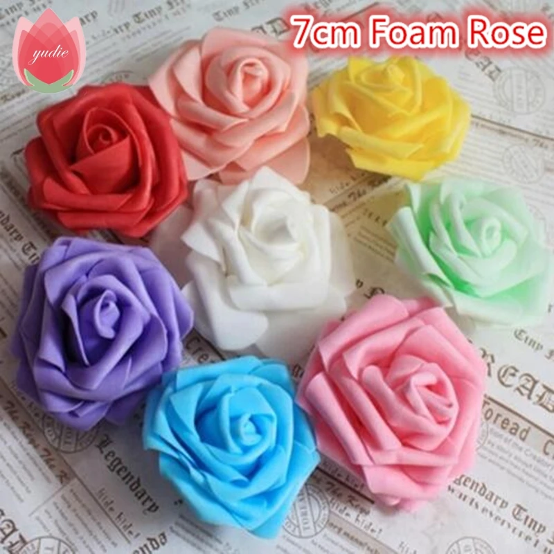 10pcs 7cm Large 5 Layers High-Quality Foam Rose Handmade Artificial Flower For Wedding Decoration DIY Scrapbooking Pompom Flower
10pcs 7cm Large 5 Layers High-Quality Foam Rose Handmade Artificial Flower For Wedding Decoration DIY Scrapbooking Pompom Flower