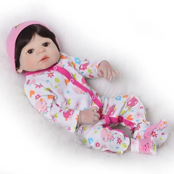 55CM Full Body SIlicone Reborn Babies Doll Bath Toy Lifelike Newborn Princess Baby Doll fashion Bonecas Bebes Reborn Menina
55CM Full Body SIlicone Reborn Babies Doll Bath Toy Lifelike Newborn Princess Baby Doll fashion Bonecas Bebes Reborn Menina