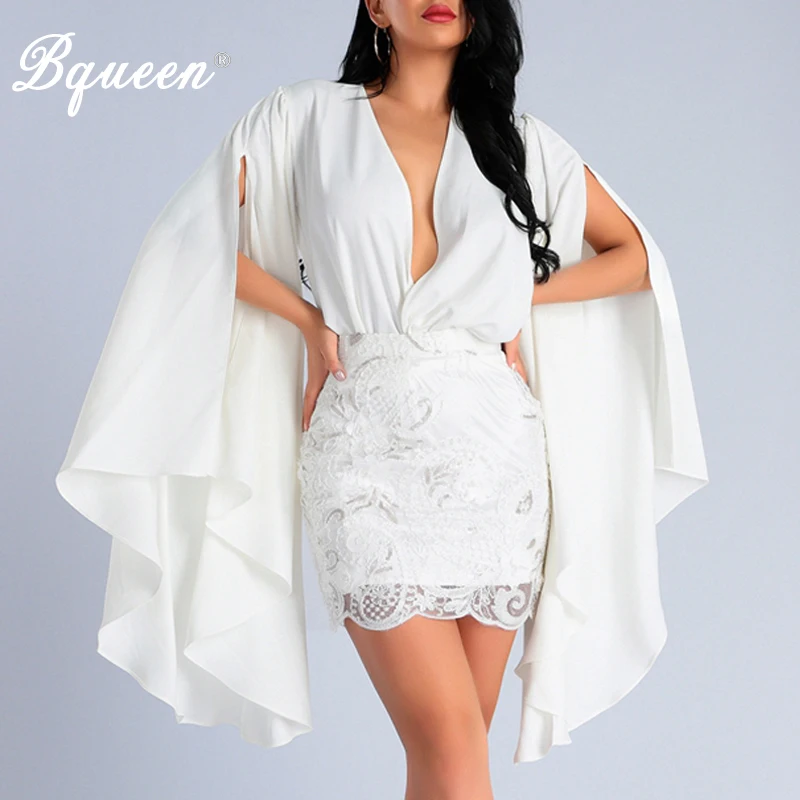Bqueen 2019 New Vestidos Women Sexy Chic Cloak Sleeve Deep V Lace Sequin Floral Bodycon Ruffles Lace Dress Party Summer Dress
Bqueen 2019 New Vestidos Women Sexy Chic Cloak Sleeve Deep V Lace Sequin Floral Bodycon Ruffles Lace Dress Party Summer Dress