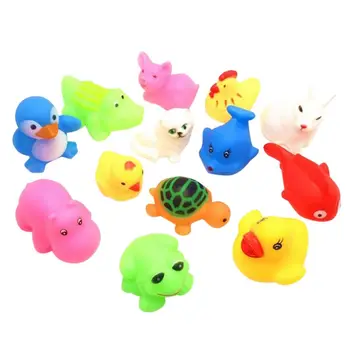 Hot Sale 13PCS Summer Baby Children's Bath Toys Squeeze Sound Bathing Water Toys Animal Pinching Voice Beach Bathroom Toys G9
Hot Sale 13PCS Summer Baby Children's Bath Toys Squeeze Sound Bathing Water Toys Animal Pinching Voice Beach Bathroom Toys G9