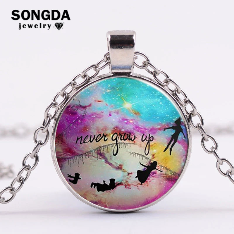 SONGDA Fairy Tale Peter Pan Necklace Fantasy Neverland & Never Grow Up Statement Long Necklace for Baby Girls Boys Kids Jewelry
SONGDA Fairy Tale Peter Pan Necklace Fantasy Neverland & Never Grow Up Statement Long Necklace for Baby Girls Boys Kids Jewelry