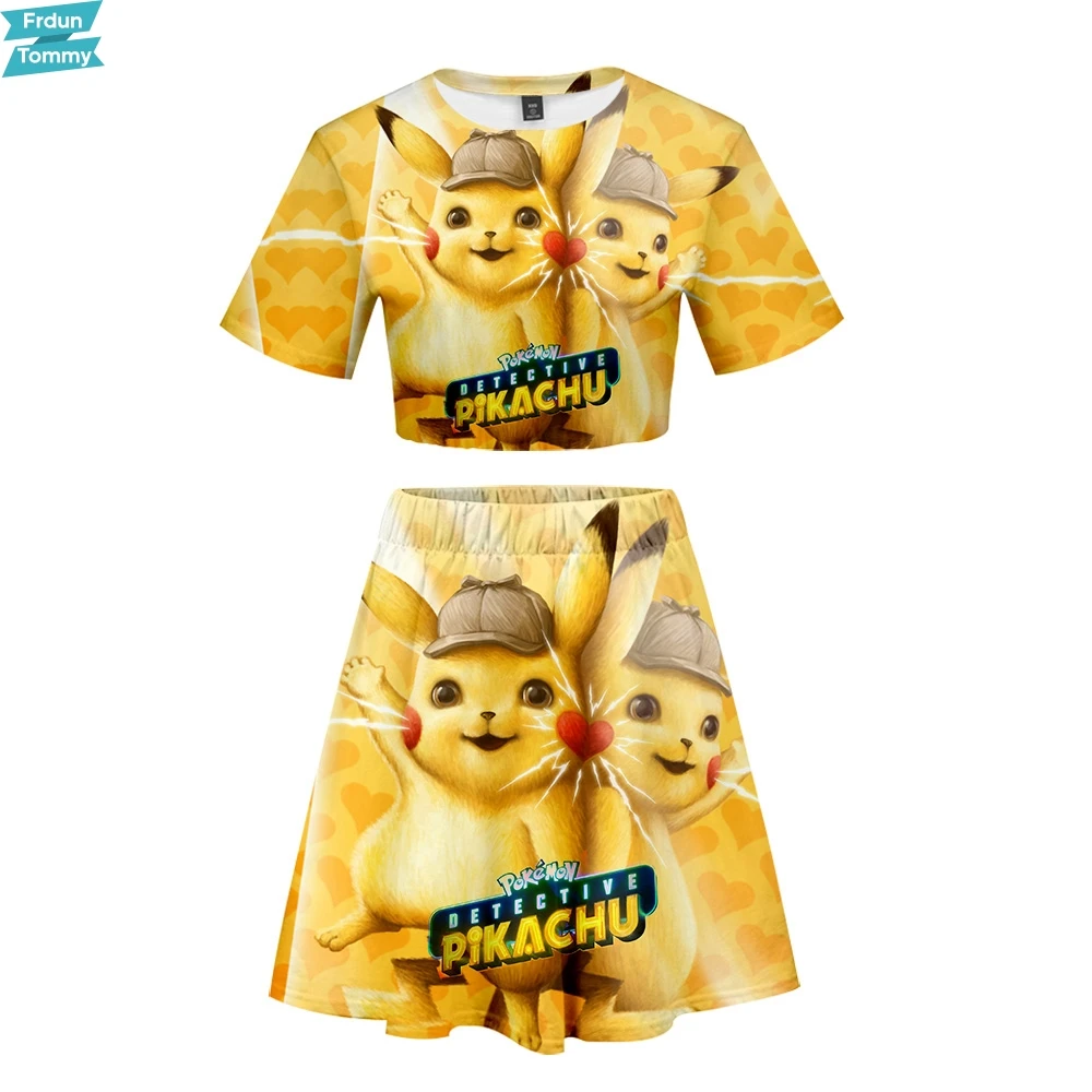 2019 Pokemon Sword and Shield 3D Printed Women Two Piece Set Summer Short Sleeve Crop Top+Skirt harajuku Streetwear Clothes
2019 Pokemon Sword and Shield 3D Printed Women Two Piece Set Summer Short Sleeve Crop Top+Skirt harajuku Streetwear Clothes