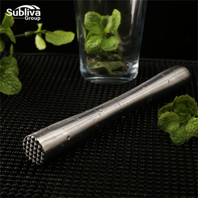 Cocktail Muddler Stainless Steel Bar Mixer Barware Mojito Cocktail DIY Drink Fruit Muddler Crushed Ice Barware Bar Tool
Cocktail Muddler Stainless Steel Bar Mixer Barware Mojito Cocktail DIY Drink Fruit Muddler Crushed Ice Barware Bar Tool