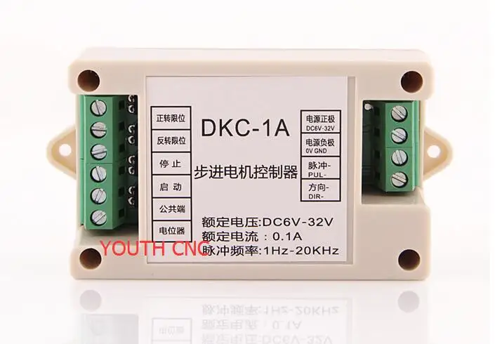 Industrial DKC-1A stepper motor controller / pulse generator/ servo / potentiometer speed
Industrial DKC-1A stepper motor controller / pulse generator/ servo / potentiometer speed