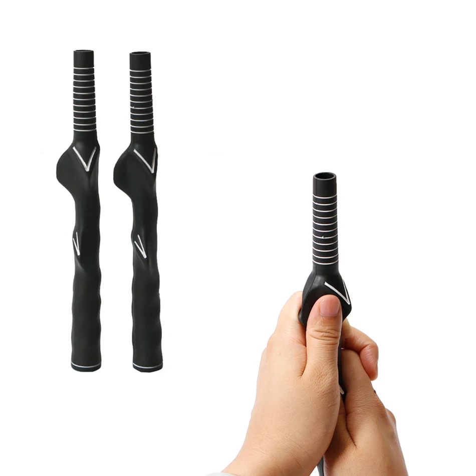 Durable Rubber Golf Club Grips children Swing Training Grip Outdoor Teaching Practice Aid Right-Handed Golf Grip Black
Durable Rubber Golf Club Grips children Swing Training Grip Outdoor Teaching Practice Aid Right-Handed Golf Grip Black