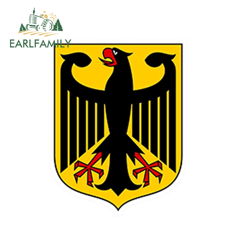 EARLFAMILY 15cm x 12cm Car Styling Sticker Coat of Arms Flag Car Vinyl Decal Outdoor Windows Bumper Shield Germany Accessories
EARLFAMILY 15cm x 12cm Car Styling Sticker Coat of Arms Flag Car Vinyl Decal Outdoor Windows Bumper Shield Germany Accessories