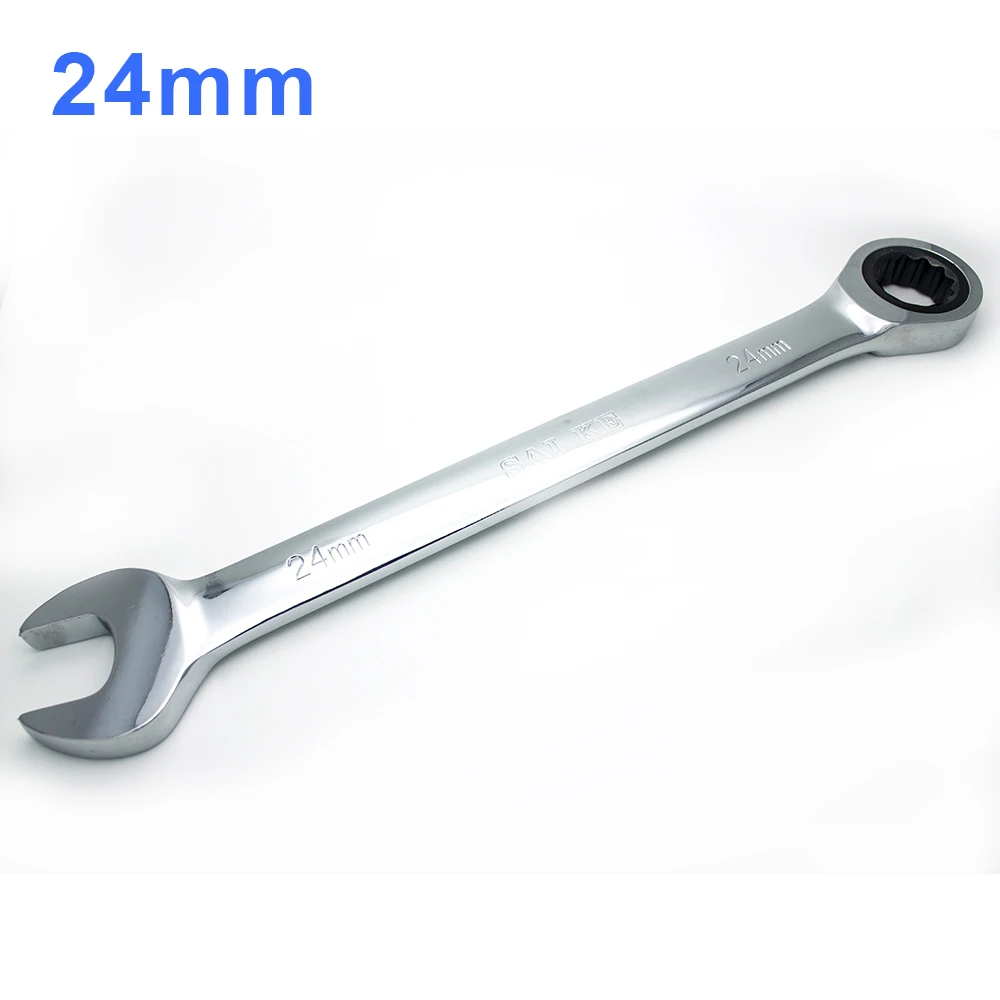 1pc 24mm Ratchet Combination Spanner and Ring Wrenches Tool Ratchet Wrench Hand Tools Adjustable Torque Wrench Set
1pc 24mm Ratchet Combination Spanner and Ring Wrenches Tool Ratchet Wrench Hand Tools Adjustable Torque Wrench Set