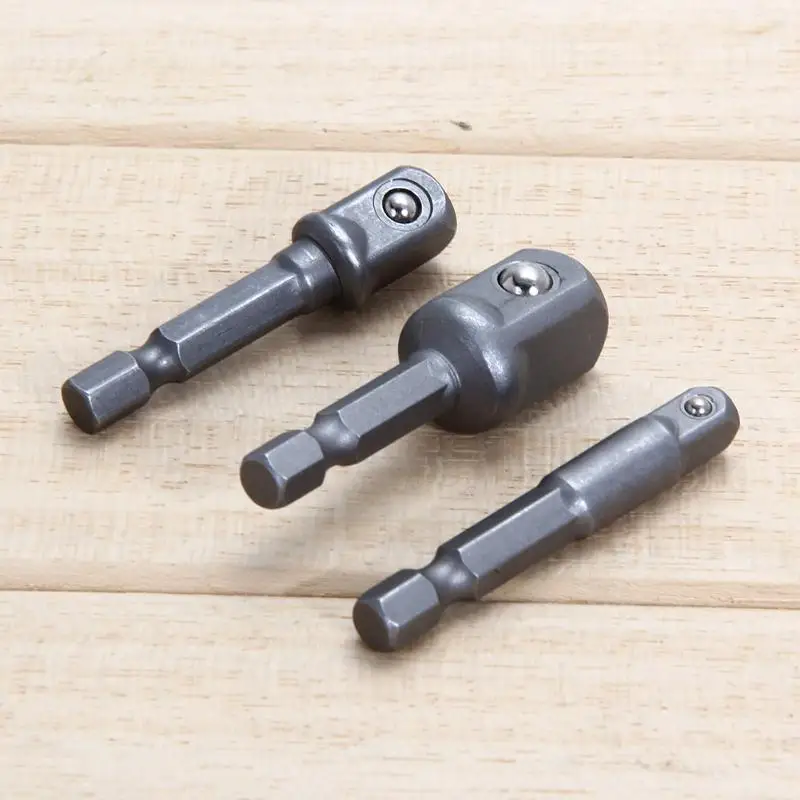 3Pcs Socket Adapter Drill BIts Set Hex Shank 1/4 extension drill bits hex bit set power tools
3Pcs Socket Adapter Drill BIts Set Hex Shank 1/4 extension drill bits hex bit set power tools