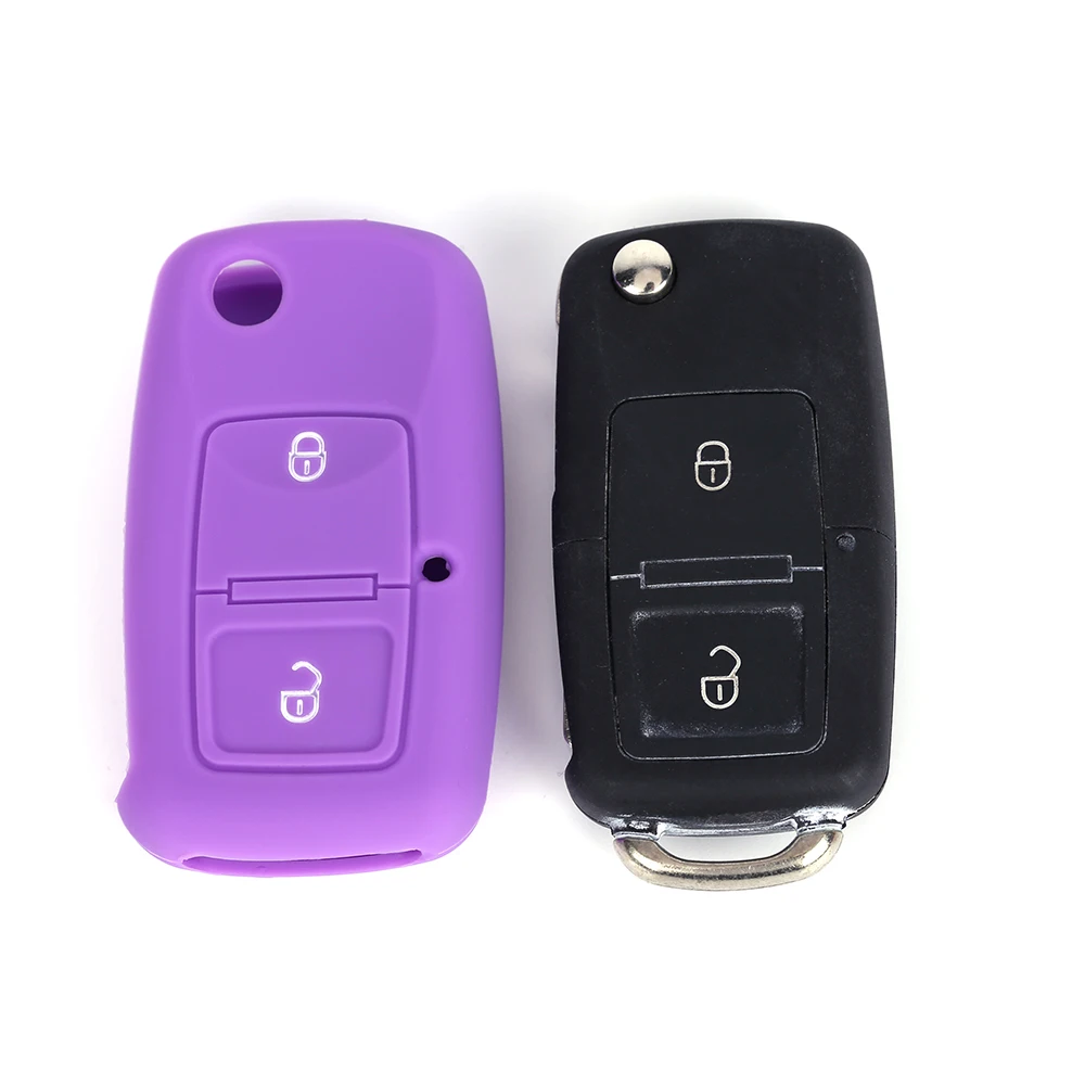 New Car Auto Silicone Flip Folding Key Cover 3 Buttons Remote Control Protector Case Fob for 2018 CSL2018 | Автомобили и