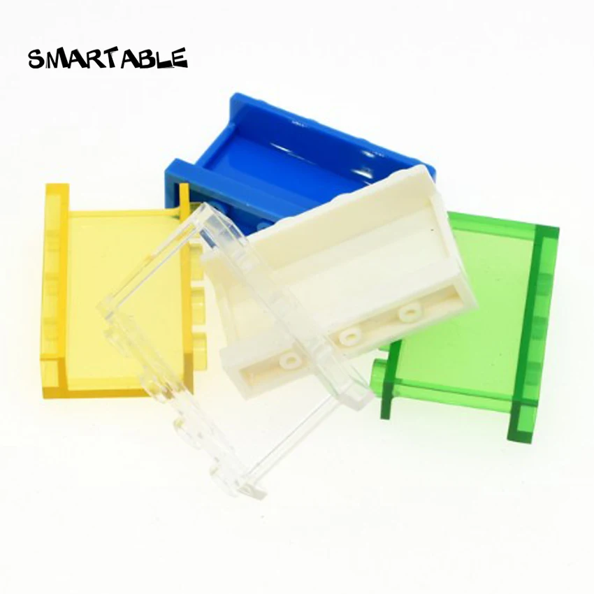 Smartable Window Frame 1x4x2 Transparent Parts Building Blocks DIY House Toys For Kids Compatible All Brand 14718 City 12pcs/lot
Smartable Window Frame 1x4x2 Transparent Parts Building Blocks DIY House Toys For Kids Compatible All Brand 14718 City 12pcs/lot