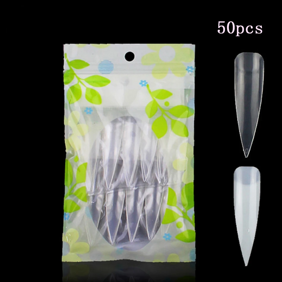 Professional 50psc Full Cover Acrylic Natural Fake Nail Tips For Stage DIY Manicure Art Tip
Professional 50psc Full Cover Acrylic Natural Fake Nail Tips For Stage DIY Manicure Art Tip