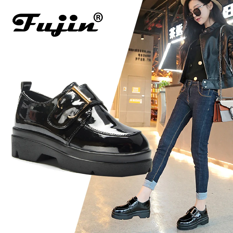 Fujin 2020 Autumn Women Flat Creepers Platform Shoes Pu Slip On Loafers Women Moccains Casual Creepers Shoes Leather Shoes
Fujin 2020 Autumn Women Flat Creepers Platform Shoes Pu Slip On Loafers Women Moccains Casual Creepers Shoes Leather Shoes