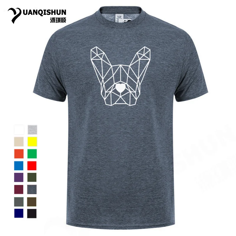 Geometric Polygon Dog Head T-shirt French Bulldog Pet T Shirts Simple line art Tshirt Minimalism Top Quality Mens Short Tees
Geometric Polygon Dog Head T-shirt French Bulldog Pet T Shirts Simple line art Tshirt Minimalism Top Quality Mens Short Tees