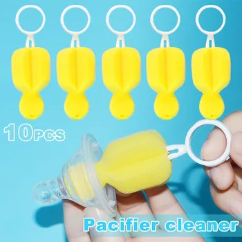 10pcs Baby Pacifier Cleaning Sponge Soft Yellow 360 Degree Nipple Cleaner for Infant YJS Dropship
10pcs Baby Pacifier Cleaning Sponge Soft Yellow 360 Degree Nipple Cleaner for Infant YJS Dropship