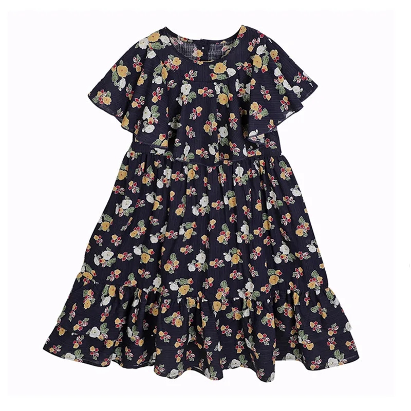 4 to 14 years kids & teenager girls summer floral print casual ruffle flare dress children fashion dresses clothing
4 to 14 years kids & teenager girls summer floral print casual ruffle flare dress children fashion dresses clothing