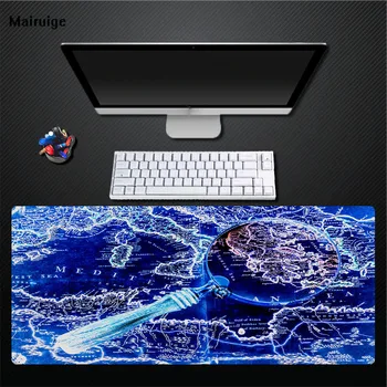 Mairuige Mouse Pad Blue Magnifying Glass Map, Computer Game Desktop Large Size Padded Pad Speed Mouse Pad Natural Rubber Mat
Mairuige Mouse Pad Blue Magnifying Glass Map, Computer Game Desktop Large Size Padded Pad Speed Mouse Pad Natural Rubber Mat