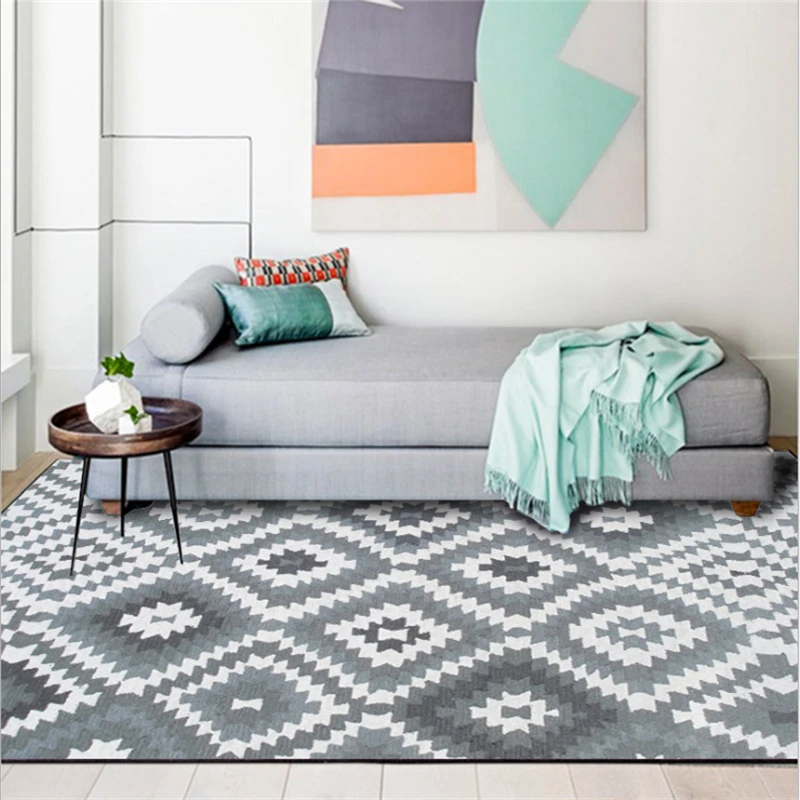 Trendy Modern Abstract Geometric Rhombus Plaid Grey Carpet Carpets For Living Room Carpet Kids Room Bedroom Rugs Floor Mats
Trendy Modern Abstract Geometric Rhombus Plaid Grey Carpet Carpets For Living Room Carpet Kids Room Bedroom Rugs Floor Mats