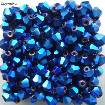 Isywaka Sale Hot Blue 100pcs 4mm Bicone Austria Crystal Beads charm Glass Beads Loose Spacer Bead for DIY Jewelry Making
Isywaka Sale Hot Blue 100pcs 4mm Bicone Austria Crystal Beads charm Glass Beads Loose Spacer Bead for DIY Jewelry Making