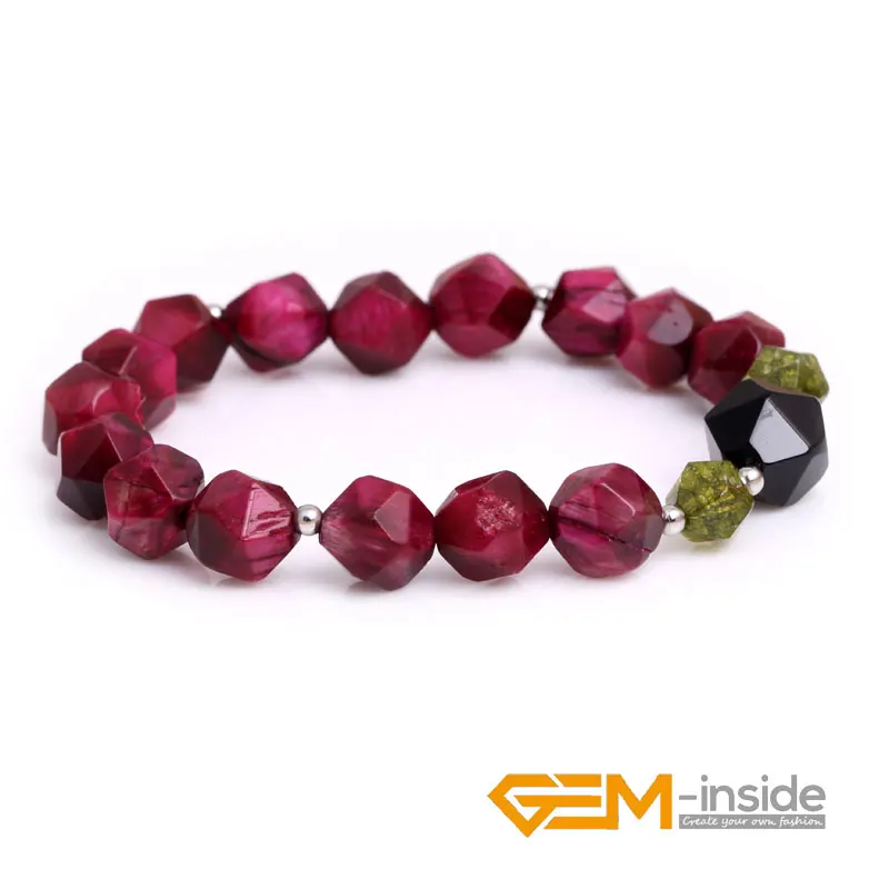 Wholesale! Xmas Gift 8mm 10mm Natural Faceted Red Tiger Eye Rose/Green Quratzs Gem stone Bead Elastic Bracelet Jewelry for Women
Wholesale! Xmas Gift 8mm 10mm Natural Faceted Red Tiger Eye Rose/Green Quratzs Gem stone Bead Elastic Bracelet Jewelry for Women