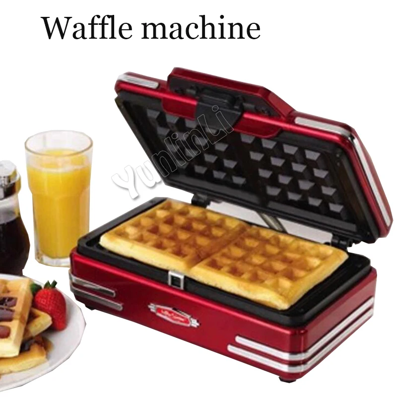 Home mini waffle machine electric waffle maker breakfast waffle machine DIY waffle baking machine baking maker 750W/220V
Home mini waffle machine electric waffle maker breakfast waffle machine DIY waffle baking machine baking maker 750W/220V