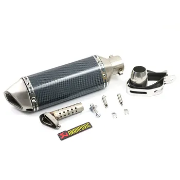 Vehemo Akrapovic Motorcycle Exhaust Motorcycle Universal Pipe Refit Db Killer for Modified Scooter for Yamaha Honda
Vehemo Akrapovic Motorcycle Exhaust Motorcycle Universal Pipe Refit Db Killer for Modified Scooter for Yamaha Honda