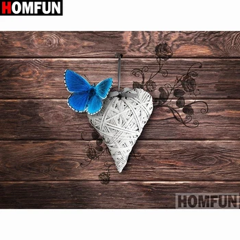 HOMFUN Full Square/Round Drill 5D DIY Diamond Painting "Butterfly heart" Embroidery Cross Stitch 5D Home Decor A15798
HOMFUN Full Square/Round Drill 5D DIY Diamond Painting "Butterfly heart" Embroidery Cross Stitch 5D Home Decor A15798