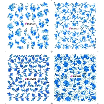 4 PACKS / LOT FULL COVER CHINA BLUE FLOWER VINE GRASS TATTOOS STICKER WATER DECAL NAIL ART M025-028
4 PACKS / LOT FULL COVER CHINA BLUE FLOWER VINE GRASS TATTOOS STICKER WATER DECAL NAIL ART M025-028