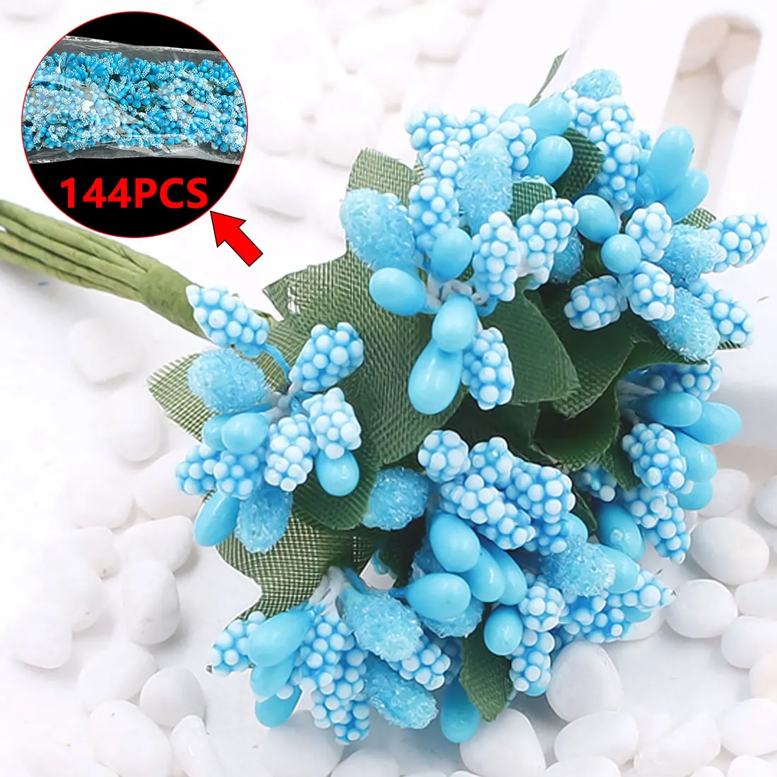 Fake Flores 144pcs Artificial Stamen Flower For Home Wedding Decoration Pistil DIY Scrapbooking Garland Craft Flowers
Fake Flores 144pcs Artificial Stamen Flower For Home Wedding Decoration Pistil DIY Scrapbooking Garland Craft Flowers