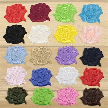 Patches for clothing Small roses ironing patch stickers affixed embroidered cloth paste embroidered patch 4.4*3.4cm 100 pcs/lot
Patches for clothing Small roses ironing patch stickers affixed embroidered cloth paste embroidered patch 4.4*3.4cm 100 pcs/lot