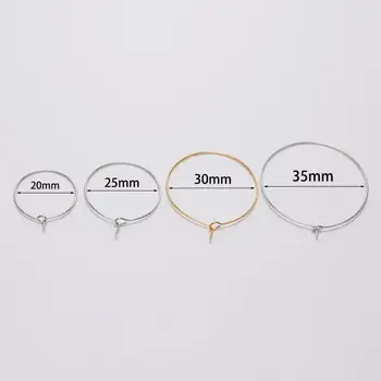 50Pcs/lot Circle Rings Hoop Earrings DIY Findings Clasps Hook Connector Iron Hooks Earwire Handmade Jewelry Earings Graft Making
50Pcs/lot Circle Rings Hoop Earrings DIY Findings Clasps Hook Connector Iron Hooks Earwire Handmade Jewelry Earings Graft Making