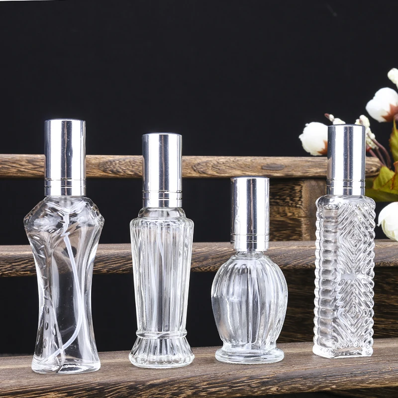 H&D Vintage Refillable Perfume Bottles Glass Empty Spray Bottle Wedding Gifts Car Decor Set of 4
H&D Vintage Refillable Perfume Bottles Glass Empty Spray Bottle Wedding Gifts Car Decor Set of 4
