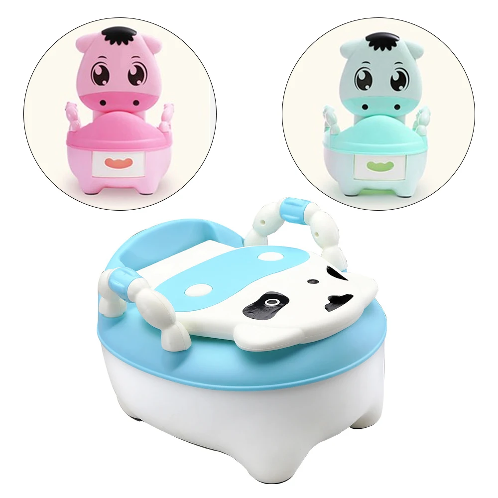 Portable Baby Pot Cartoon Animal Infant Road Pot Children's Potty Folding Toilet Seat with Soft Pad Portable Baby Potty Training
Portable Baby Pot Cartoon Animal Infant Road Pot Children's Potty Folding Toilet Seat with Soft Pad Portable Baby Potty Training