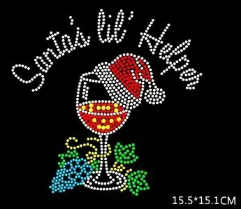 2pc/lot Christmas santa patches hot fix rhinestone motif designs iron on transfer applique for shirt dress
2pc/lot Christmas santa patches hot fix rhinestone motif designs iron on transfer applique for shirt dress
