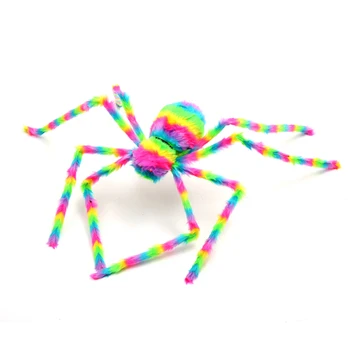 50/70/90 cm Halloween Masquerade Colorful Spider Plush Toys Bar House Haunted Decoration Props
50/70/90 cm Halloween Masquerade Colorful Spider Plush Toys Bar House Haunted Decoration Props