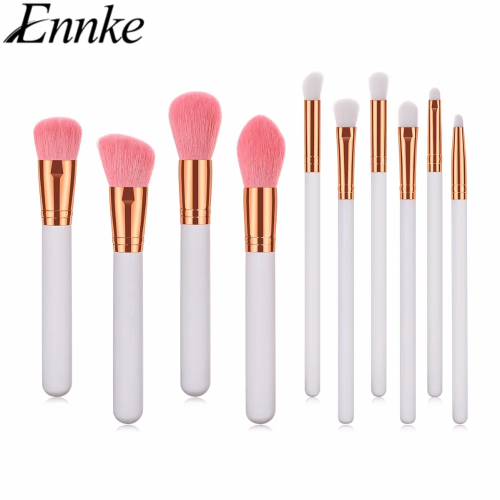 ENNKE New 10Pcs Make Up Tool Blusher Concealer Powder Foundation Eyeshadow Eyeliner Brush Cosmetic Kwasten Set
ENNKE New 10Pcs Make Up Tool Blusher Concealer Powder Foundation Eyeshadow Eyeliner Brush Cosmetic Kwasten Set
