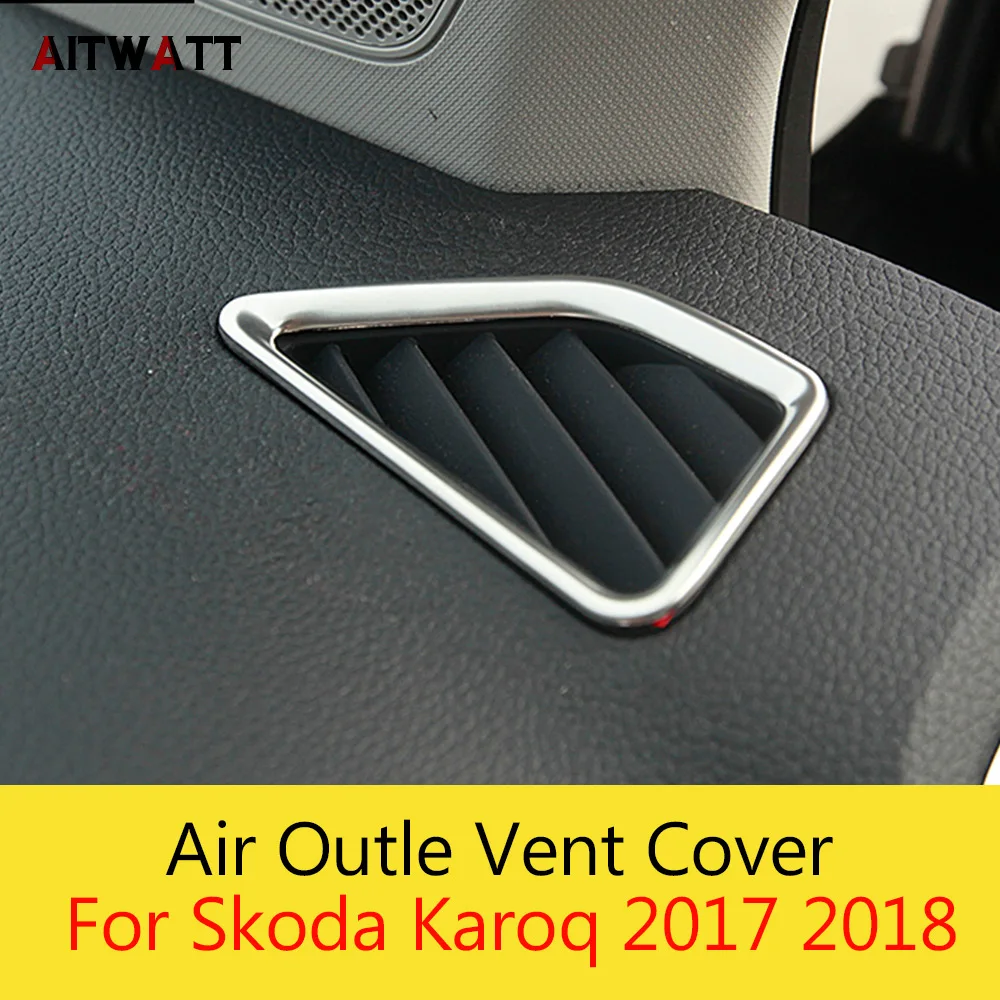 For Skoda Karoq 2017 2018 Car Dashboard A pillar Air Outlet Vent Trim Frame Cover Sticker Car Styling Decoration 2Pcs AITWATT
For Skoda Karoq 2017 2018 Car Dashboard A pillar Air Outlet Vent Trim Frame Cover Sticker Car Styling Decoration 2Pcs AITWATT