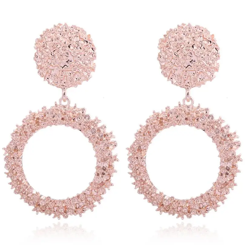 New Alloy Bump Geometric Round Drop Earrings For Women Fashion Creative Exaggeration Jewelry Statement Pendientes AE958
New Alloy Bump Geometric Round Drop Earrings For Women Fashion Creative Exaggeration Jewelry Statement Pendientes AE958