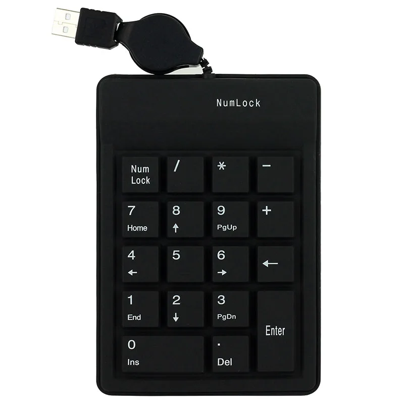 JONSNOW Keyboard Slim 18 Keys Silicone Air Touch Numerical Keypad Digital Wired USB Port
JONSNOW Keyboard Slim 18 Keys Silicone Air Touch Numerical Keypad Digital Wired USB Port