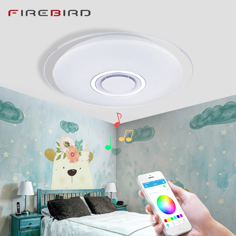 Modern LED Ceiling Lights Smart Ceiling Lamp chandelier lighting 36W 52W APP RGB Dimmable Bluetooth Music light bedroom lamps
Modern LED Ceiling Lights Smart Ceiling Lamp chandelier lighting 36W 52W APP RGB Dimmable Bluetooth Music light bedroom lamps