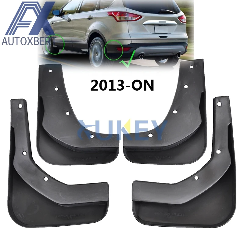 AX Set Mudflaps Splash Guard Mud Flaps Front Rear Mudguards Fender Accessories For Ford Kuga Escape 2013 - 2016 2017 2018 2019
AX Set Mudflaps Splash Guard Mud Flaps Front Rear Mudguards Fender Accessories For Ford Kuga Escape 2013 - 2016 2017 2018 2019