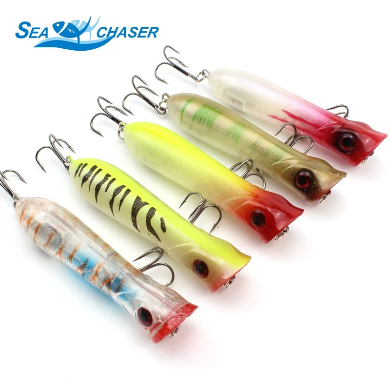 Lowest Price 5pcs Fishing Tackle 3D eyes 8.5cm 11g With Treble Hooks Popper Fishing Lure Plastic Wobbler Artificial Hard Bait
Lowest Price 5pcs Fishing Tackle 3D eyes 8.5cm 11g With Treble Hooks Popper Fishing Lure Plastic Wobbler Artificial Hard Bait