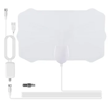 SOONHUA 60 Miles 1080P Indoor Digital TV Antenna Multi Direction Antenna Signal Receiver Amplifier TV HDTV Antenna Aerial DVB-T
SOONHUA 60 Miles 1080P Indoor Digital TV Antenna Multi Direction Antenna Signal Receiver Amplifier TV HDTV Antenna Aerial DVB-T