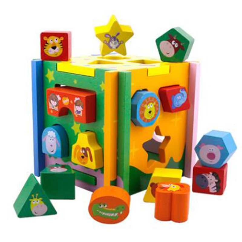 Cartoon Animal Dog Zebra Color Geometric Shape Block Children Toy Montessori Assembled Wooden Block Toys For Children
Cartoon Animal Dog Zebra Color Geometric Shape Block Children Toy Montessori Assembled Wooden Block Toys For Children