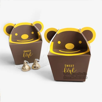 6.5*4.1*6cm Bear shaped Cartoon Gift candy box Baby shower Birthday Party Candy box Wedding party Favor Boxes 100pcs/lot
6.5*4.1*6cm Bear shaped Cartoon Gift candy box Baby shower Birthday Party Candy box Wedding party Favor Boxes 100pcs/lot