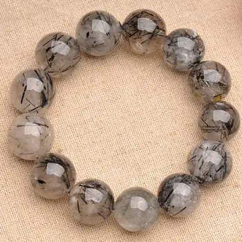 JoursNeige Natural Fidelity Black Quartz Rutilated Bracelet 12mm Beads Crystal Bracelets for Men Women Bracelet Jewelry
JoursNeige Natural Fidelity Black Quartz Rutilated Bracelet 12mm Beads Crystal Bracelets for Men Women Bracelet Jewelry