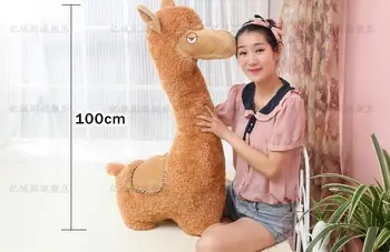 big lovely plush alpaca toy creative alpaca doll new cute alpaca pillow toy gift about 100x45cm
big lovely plush alpaca toy creative alpaca doll new cute alpaca pillow toy gift about 100x45cm